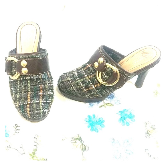 Coach Shoes - Coach Mules A0401 Clauda E05 8-1/2B